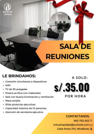 ALQUILER DE SALAS DE REUNIONES